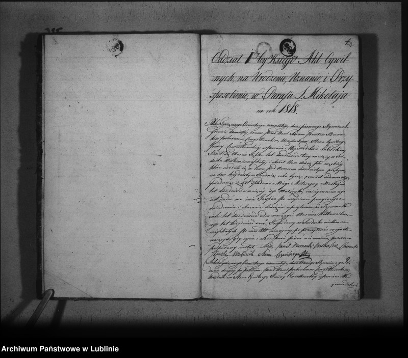 image.from.unit.number "Księga urodzeń, zapowiedzi, małżeństw i zgonów"