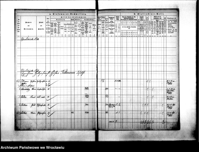 image.from.unit.number "Klassensteuerolle nebst Einkommens Nachweisung"
