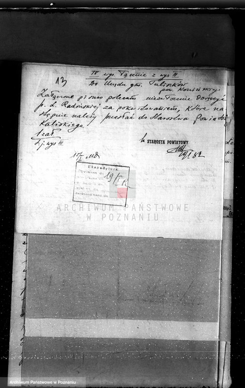 Obraz 17 z jednostki "Sprawa zmiany rodzaju użytków 5,06 ha gruntów leśnych w majątku Bogusławice /powiat koniński/ oraz zatwierdzenie projektu planu gospodarstwa leśnego"