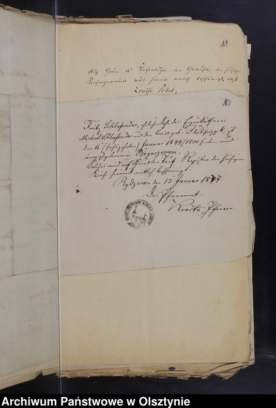 image.from.unit.number "Die zum Zwecke der Eheschlissung nothwendigen Schriftstück"