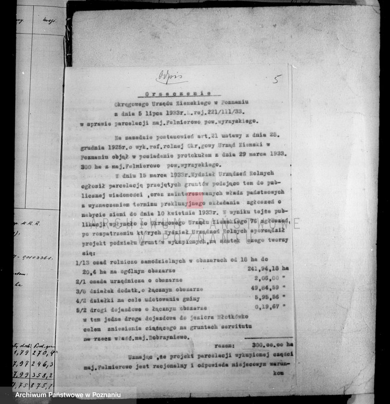 Obraz 9 z jednostki "Rozliczenie podatku gruntowego i budynkowego dla majątku Falmierowo powiatu wyrzyskiego"