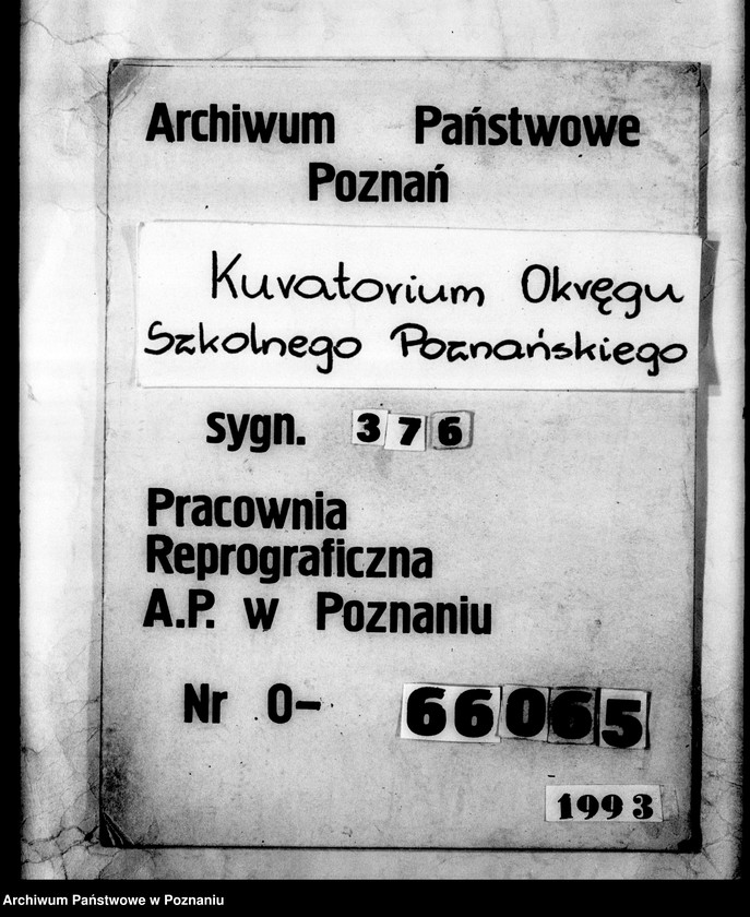 Obraz 1 z jednostki "Wielkopolskie Gimnazjum Dr Czajkowskiego- Poznań [między innymi sprawozdanie za rok szkolny 1932/33]"