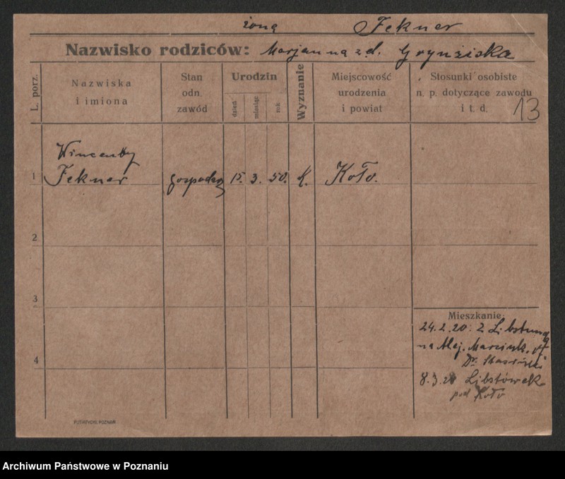 Obraz 15 z jednostki "Facke - Felsmann"