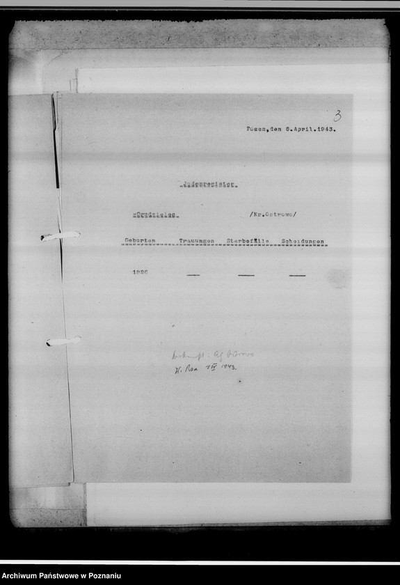 Obraz 7 z jednostki "Judenregister [powiat ostrowski]"