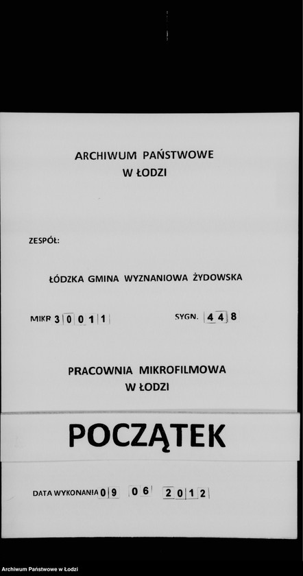 Obraz 1 z jednostki "[Księga urodzeń]"