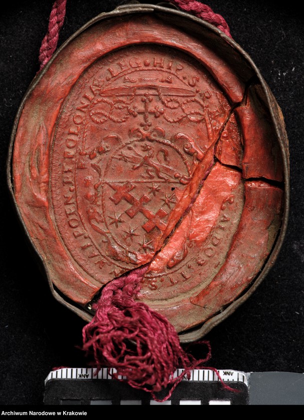 image.from.unit.number "Hipolit Aldobrandini, kardynał prezbiter tytułu św. Pankracego, nuncjusz papieża Sykstusa V na Królestwo Polskie, za zezwoleniem Stolicy Apostolskiej zatwierdza statuty,"