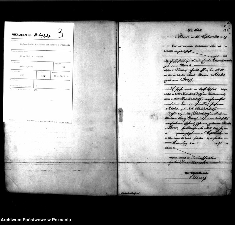 Obraz 3 z jednostki "Księga zgonów"