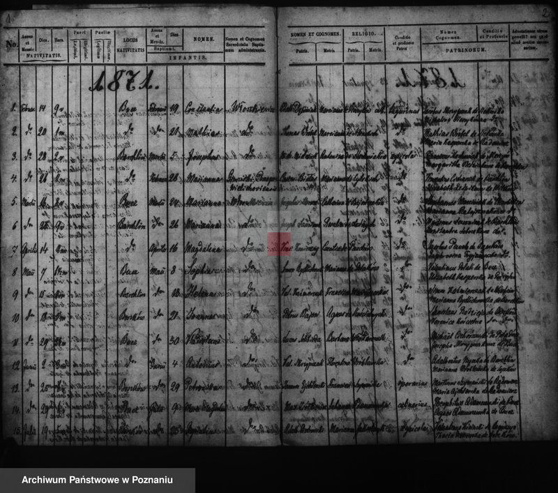 Obraz 3 z jednostki "Duplicati baptisatorum, copulatorum, mortuorum"