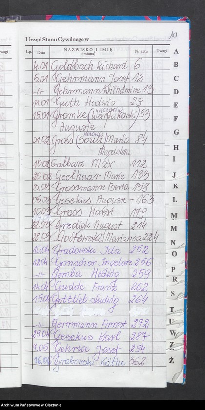 image.from.unit.number "Skorowidz alfabetyczny zgonów z 1937 roku"