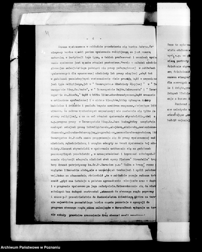 Obraz 7 z jednostki "Prywatne Liceum Męskie Towarzystwa Salezjańskiego- Marszałki- [protokoły powizytacyjne, sprawozdania roczne szkoły]"