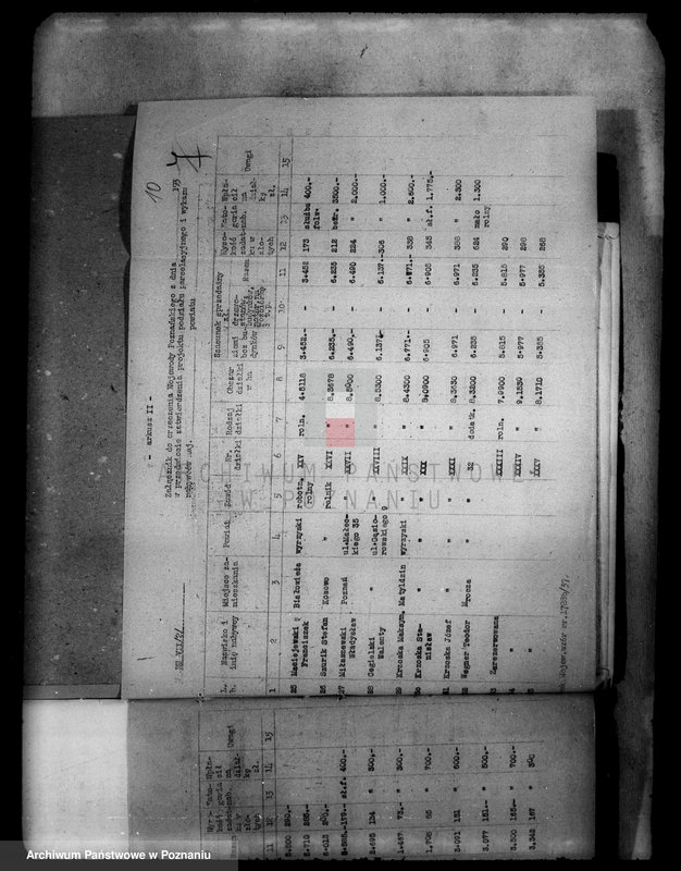 Obraz 16 z jednostki "Operat szacunkowy i parcelacyjny część II majątku Wyrza powiatu wyrzyskiego administracja przejściowa majątku Wyrza"