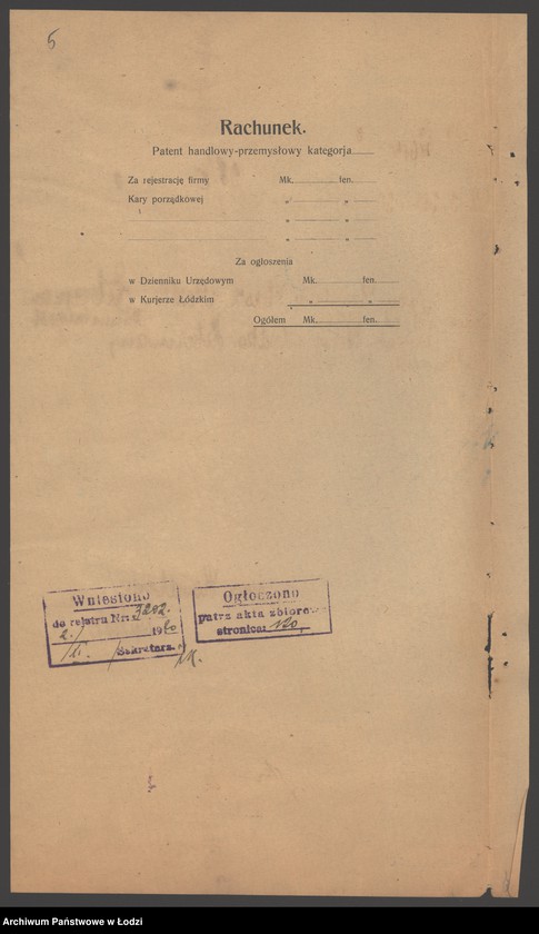 Obraz 7 z jednostki "Dom Handlowy- Hersz Mordka Lieberman"