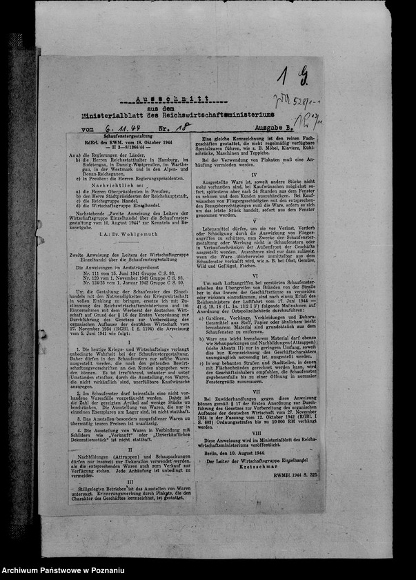 Obraz 5 z jednostki "Handwerks- und Handelsausübung"