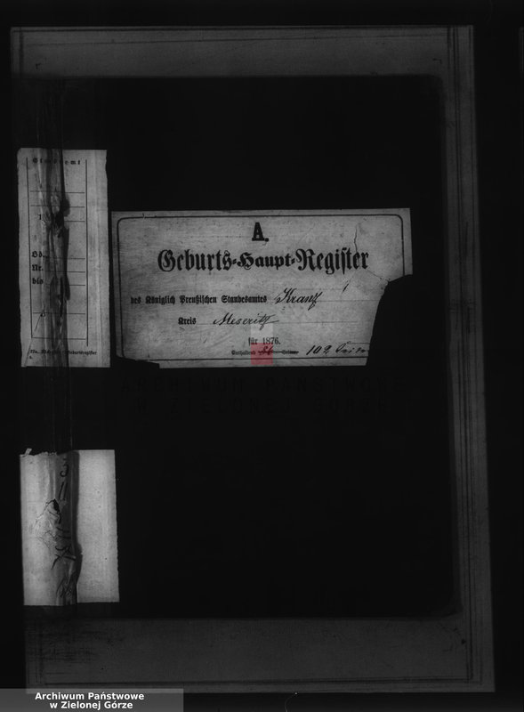 Obraz 2 z jednostki "Geburts-Haupt-Register"
