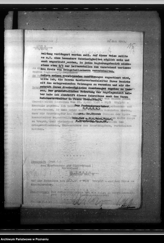 Obraz 20 z jednostki "Besetzung der Stellen in den Sparkassen"