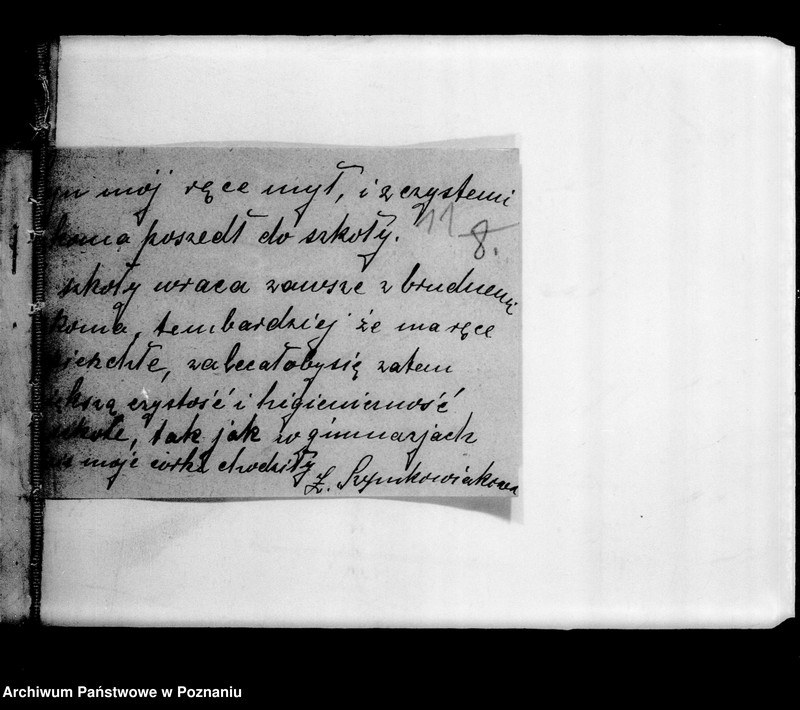 Obraz 15 z jednostki "Państwowe Gimnazjum imienia Bergera - Poznań [między innymi sprawozdanie z egzaminu dojrzałości eksternów i abiturientów]"