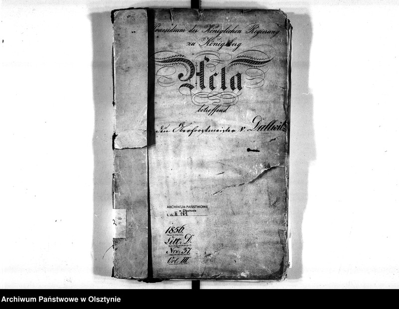 image.from.unit.number "Oberforstmeister v.[on] Dallwitz [Heinrich Wilhelm]"