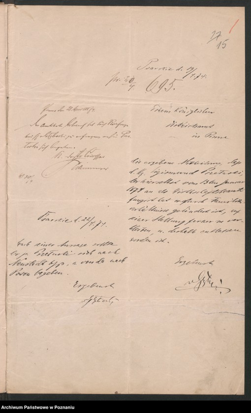 Obraz 19 z jednostki "A. betr. Überläufer Litt. A - Z"