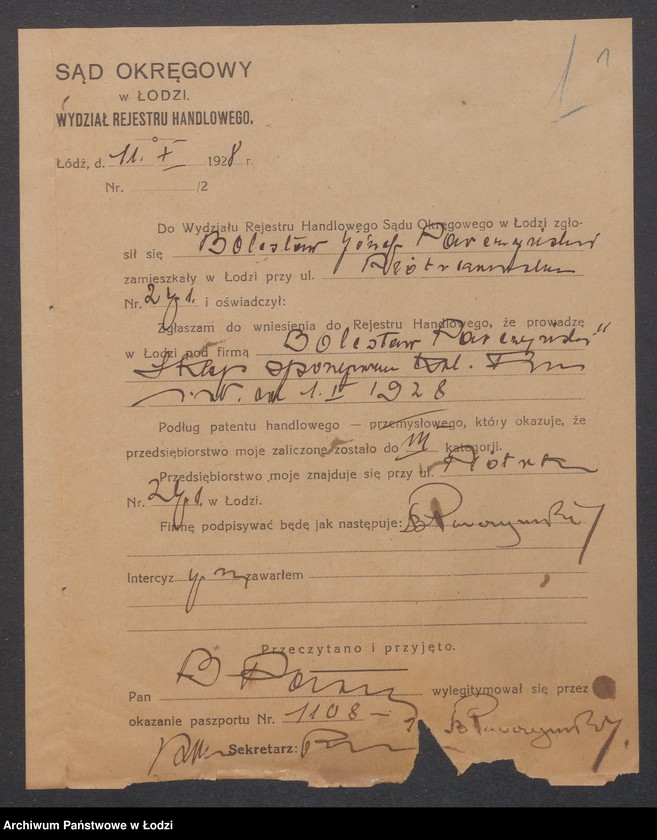 Obraz 3 z jednostki "Bolesław Parczyński - sklep spożywczy"