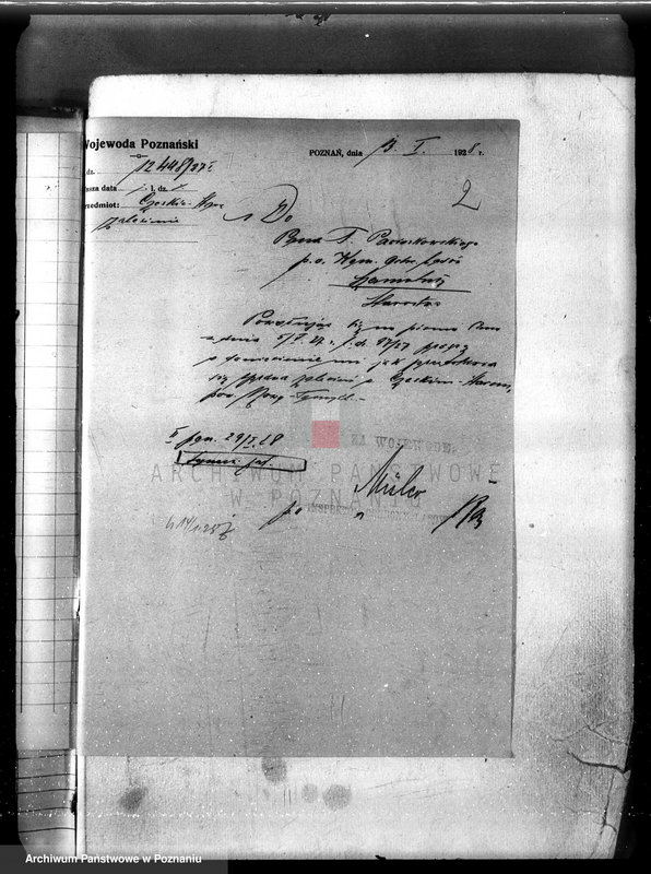 Obraz 6 z jednostki "Majętność leśna Porażyn w powiecie nowotomyskim"