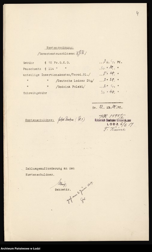 Obraz 6 z jednostki "Lux I. Bankier"