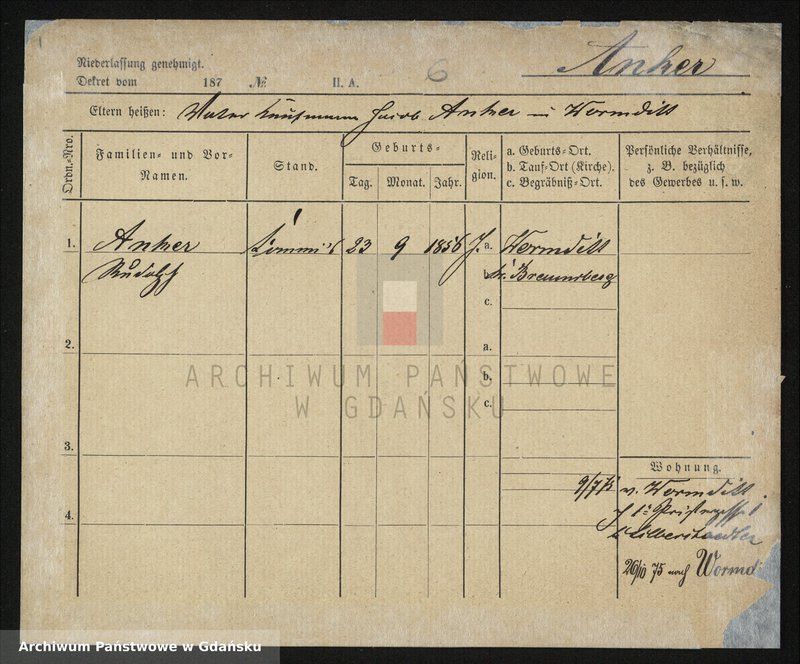 image.from.unit.number "Karty meldunkowe: Ankaerona - Anzichan"