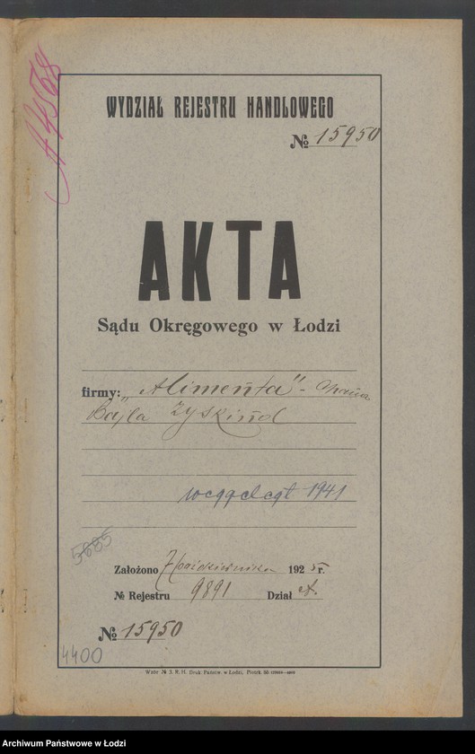 Obraz 2 z jednostki ""Himenta"- Chana, Bajla Zyskind- sklep spożywczy"