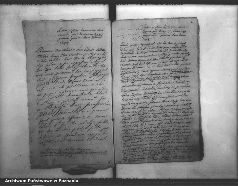 Obraz 5 z jednostki "Inscriptiones, resignationes [protocollon]"