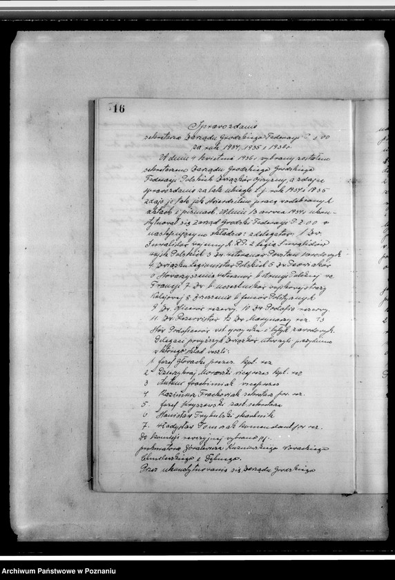 Obraz 20 z jednostki "Protokolarz Federacji Polskich Związków Obrońców Ojczyzny Zarządu Grodzkiego w Poznaniu"