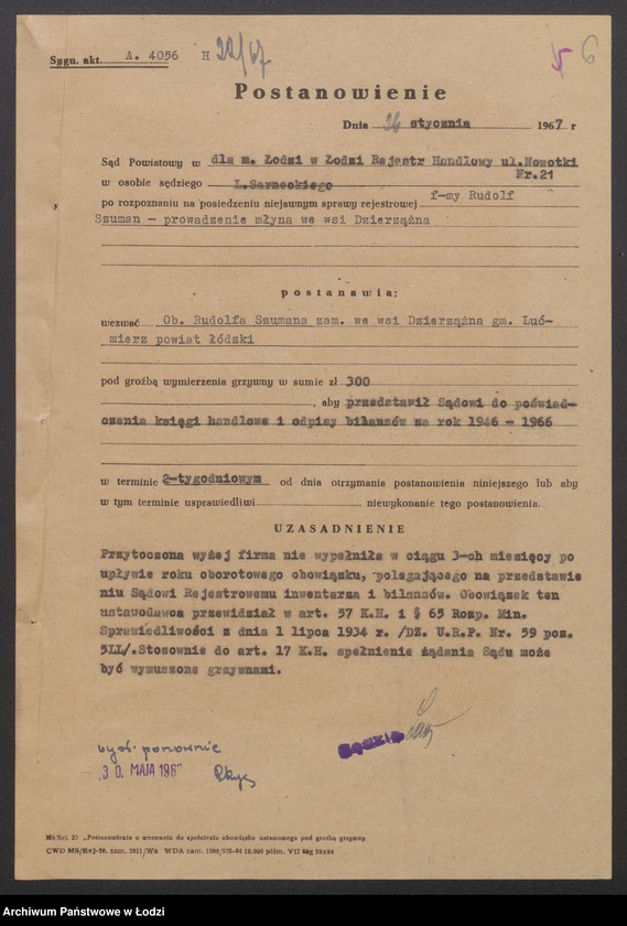 Obraz 8 z jednostki "Rudolf Szuman- prowadzenie młyna"