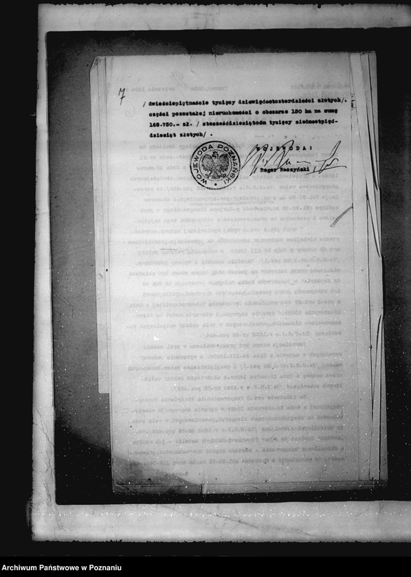 Obraz 11 z jednostki "Majątek Miedzyń powiatu bydgoskiego parcelacja oddłużeniowa"