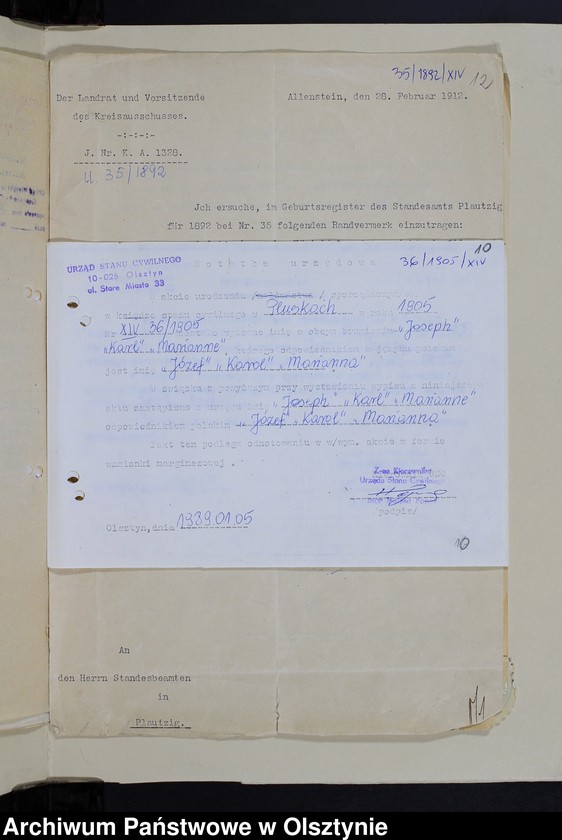 image.from.unit.number "Akta zbiorowe [urodzenia 1875-1913, małżeństwa 1921-1932, zgony 1877-1920]"