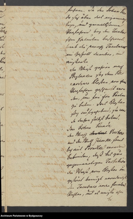 image.from.unit.number "Acta Manualia des Regierungs Fiscalats in Bromberg in Sachen des Bernardiner Kloster in Bromberg weder die Friedens Richter Taeuenbnersche Erben wegen Turbation in Besitz einer Wiese"