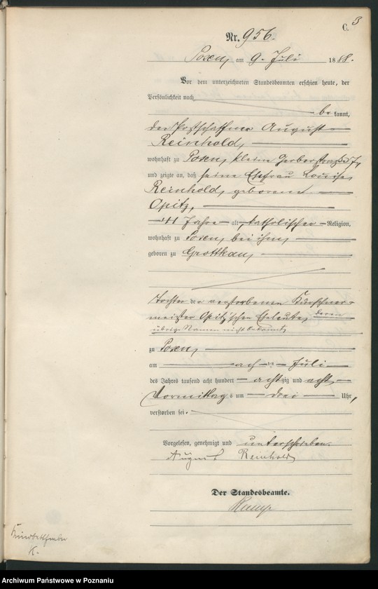 Obraz 6 z jednostki "Księga zgonów t. III"