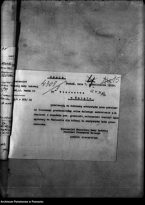 Obraz 19 z jednostki "Różne sprawy korespondencji małoznaczącej"