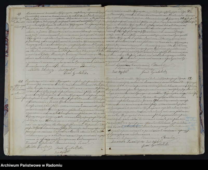 image.from.unit.number "[Duplikat akt urodzonych, zaślubionych i zmarłych Okręgu Bóżniczego Przysucha za 1889 r.]"