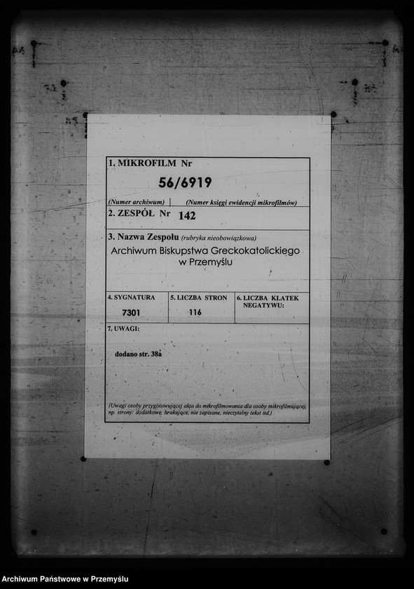 image.from.unit.number "[Kopie ksiąg metrykalnych parafii Turzańsk z filią Rzepedź (dekanat Łupków)]"