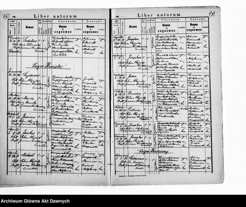 image.from.unit.number "Parafia: Podwysokie. Dekanat: Brzeżany. Kopie z ksiąg metrykalnych ur., śl., zg. dla wsi: Podwysokie, Cześniki, Danilcze, Demnia, Honoratówka, Hucisko, Kurzany, Lipica Górna i Dolna, Łopuszna, Sarnki Górne*, Wólka, Żołczów."