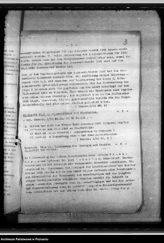 Obraz 7 z jednostki "Rundschreiben der Sparkassen und Giroverband"