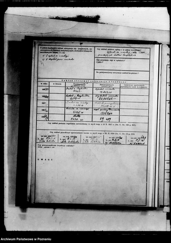 Obraz 8 z jednostki "/Zakłady opiekuńcze, kartoteka/"