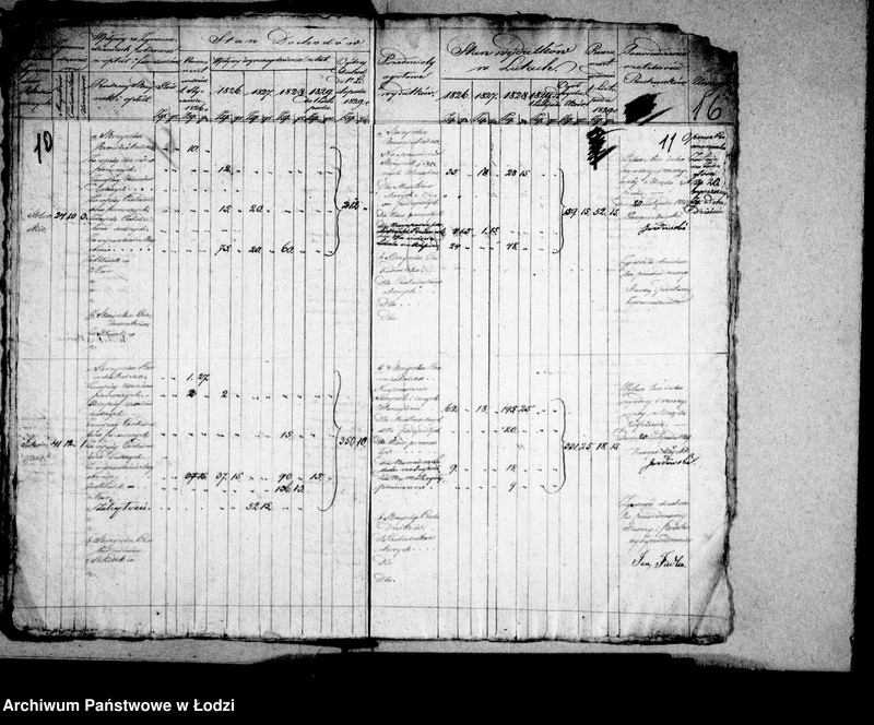Obraz 11 z jednostki "Akta kasy miasta Łodzi tyczące się rachunków cechowych"