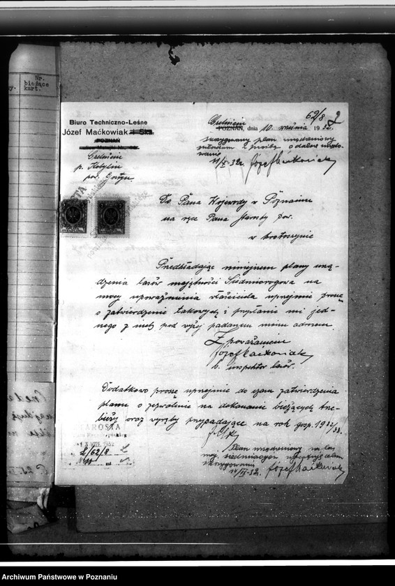 Obraz 6 z jednostki "Nadzór nad gospodarką w lasach majętności Siedmiorogowo w powiecie gostyńskim"