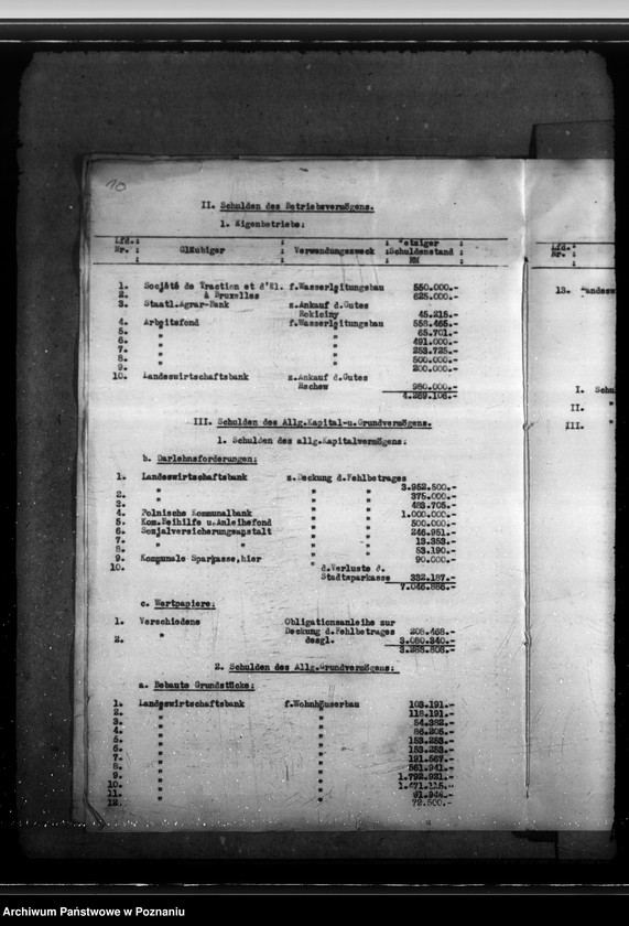 Obraz 13 z jednostki "Verwaltungsvermögen - Litzmannstadt"
