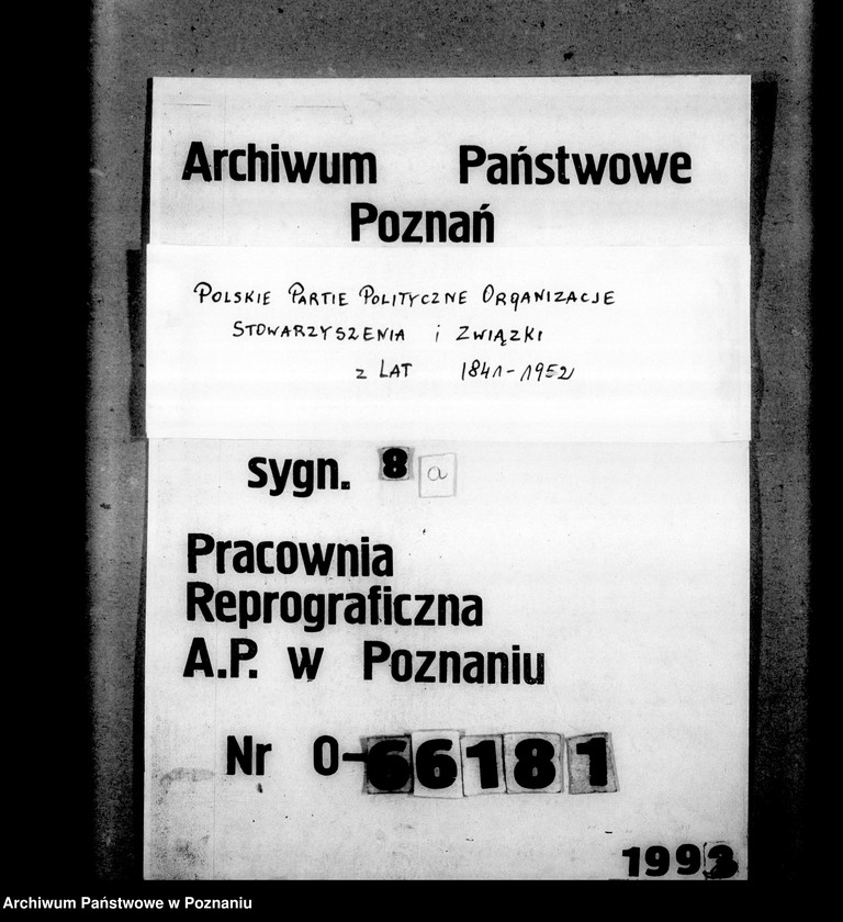 Obraz 1 z jednostki "Dyrekcja Ligi Powiatowej Polskiej Powiatu Babimojskiego- m.in. okólniki Dyrekcji Głównej Ligi Polskiej w Poznaniu, wykazy lig powiatu babimojkiego, korespondencja z podległymi ligami, spisy członków, protokoły posiedzeń."