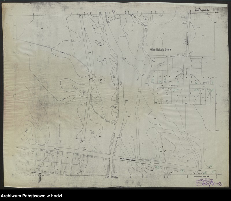 Obraz 2 z jednostki "Plan miasta Rudy Pabianickiej Sekcja 6"