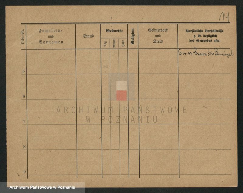 Obraz 14 z jednostki "Hofman (samotni mężczyźni)"