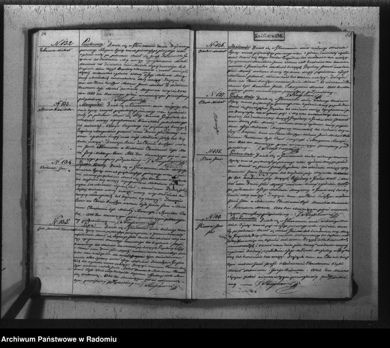 image.from.unit.number "Duplikat akt urodzonych, zaślubionych i zmarłych z parafii Głowaczów na rok 1851"