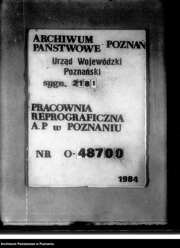 Obraz 1 z jednostki "Operat szacunkowy majątku Zdziechowo powiat gnieźnieński"