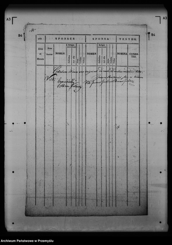 image.from.unit.number "[Kopie ksiąg metrykalnych parafii Szczawne z filią Kulaszne (dekanat Łupków)]"