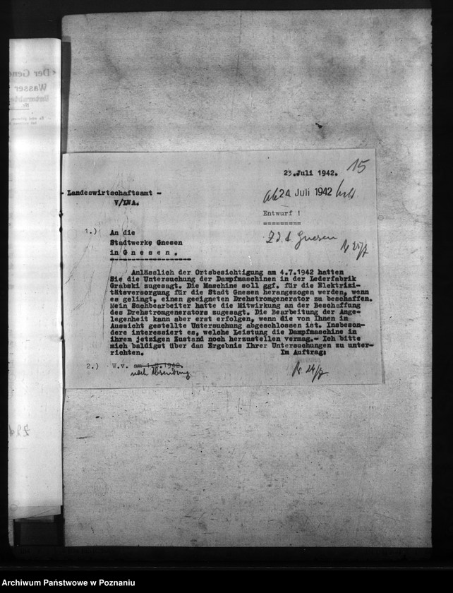 Obraz 19 z jednostki "Gaswerk - Gnesen (Gniezno)"